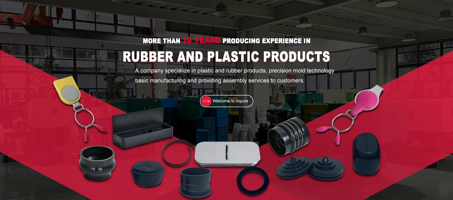 Nhà máy sản xuất bộ phận phun nhựa Trung Quốc